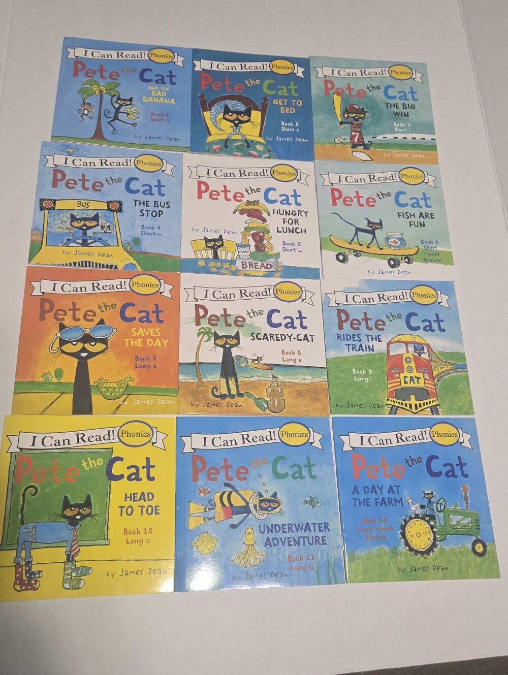I Can Read Phonics Series Pete The Cat Natural Spelling Pete Cat Pocket Books 12